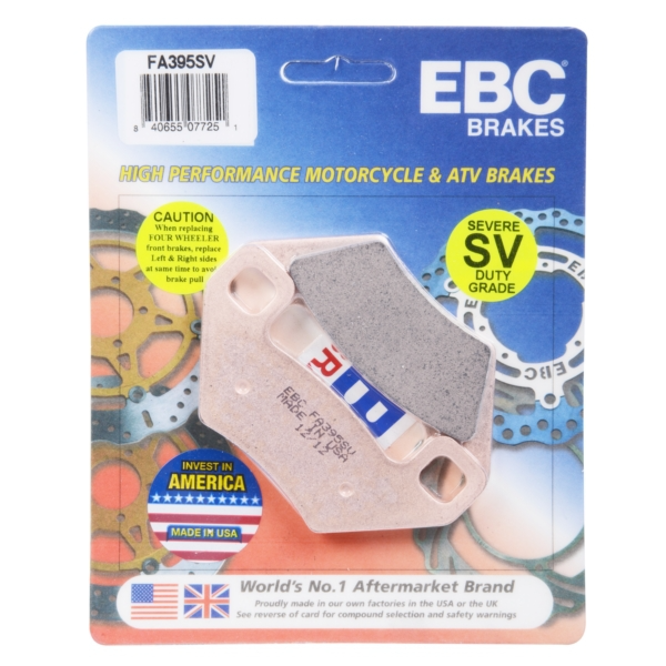 EBC "SV" Severe Duty Brake Pad - Kymco, Polaris - Arctic Cat - FA395SV
