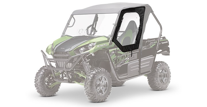 Kawasaki Teryx SxS Soft Cab Enclosure, Door Set | Motorsports Gear