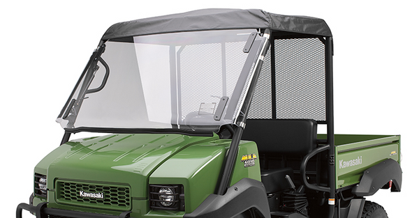 Kawasaki Mule 4010 UTV Flip Up Polycarbonate Windshield