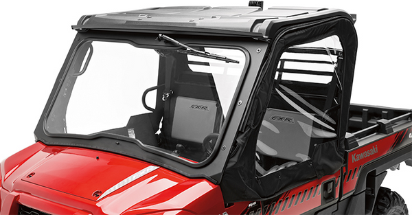 Kawasaki Mule Pro FXR UTV Full Glass Windshield - MotorsportsGear