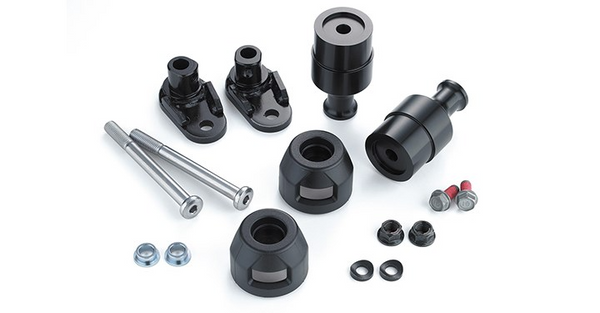 Kawasaki Z400 Motorcycle Frame Slider Set