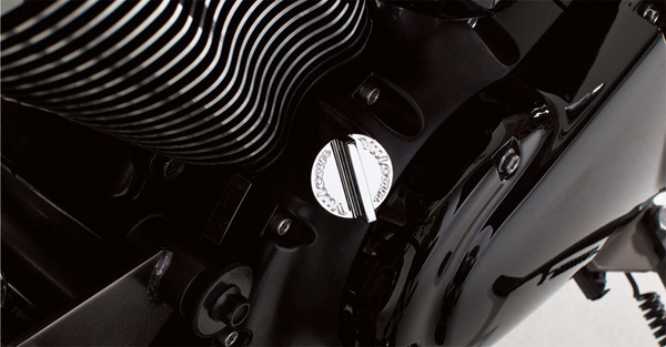 Kawasaki Vulcan 900 Classic/Custom Motorcycle Billet Oil Cap