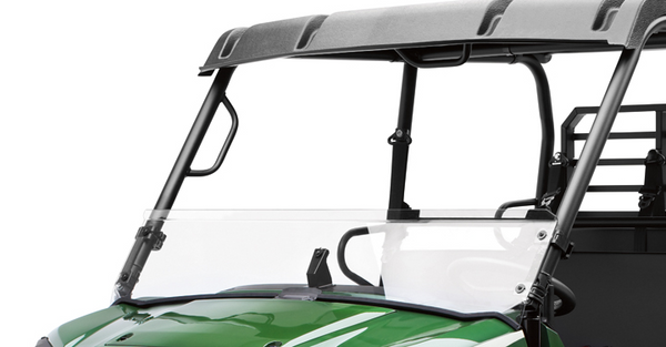 Kawasaki Mule Pro UTV KQR Half Windshield - MotorsportsGear
