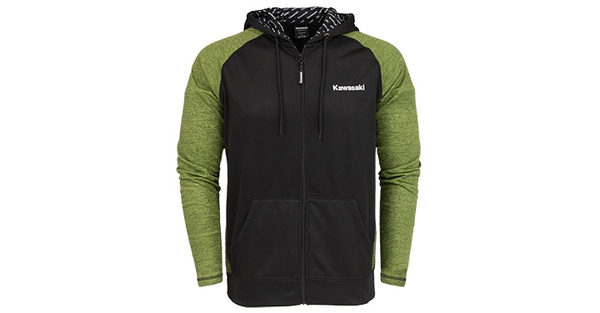 Kawasaki Full Zip Hooded Sweatshirt