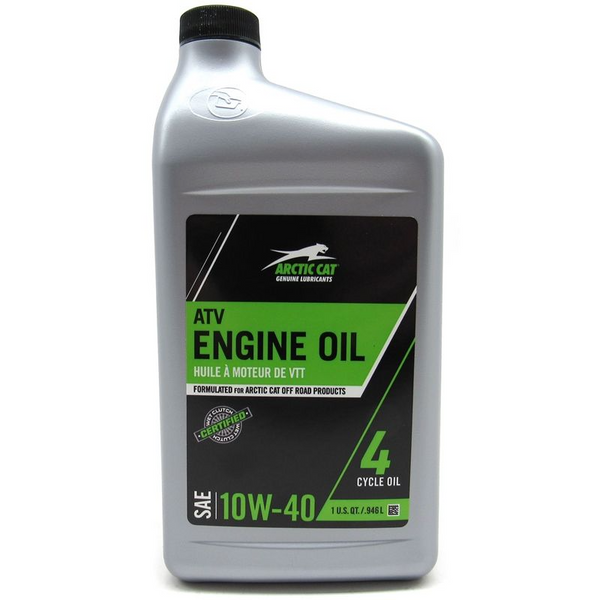 Arctic Cat 4 Cycle 10W-40 ATV Engine Oil