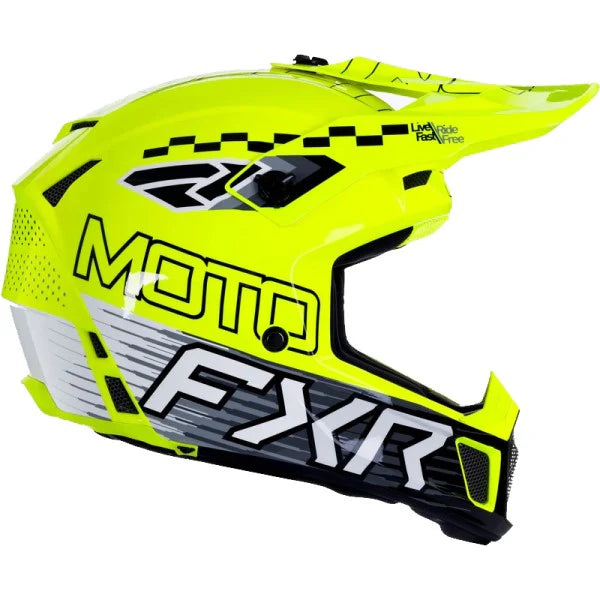 FXR Motocross Helmet Clutch Race Div
