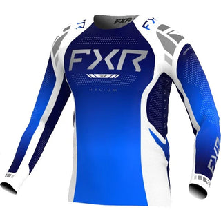 Buy blue-white FXR Youth Helium Jersey