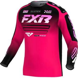 Buy pink-black FXR Clutch Motocross Jersey 2026