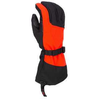 Buy black-fiery-red KLIM TOGWOTEE GAUNTLET GLOVE