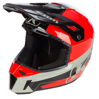 Buy elevate-fiery-red-black F3 HELMET ECE