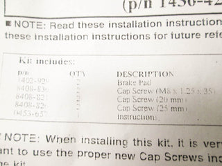 Arctic Cat - KIT-PAD,BRAKE-SET #1436-420