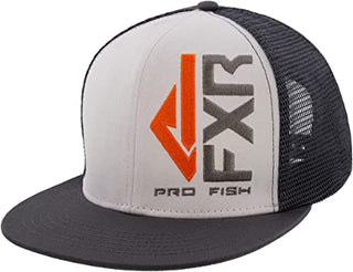 FXR Hook'd 21 Snapback Hat Gray/Orange