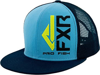 FXR Hook'd 21 Snapback Hat Blue/Hi-Vis