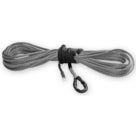 3/16" Synthetic 50' ATV Winch Cable (Smoke) for 3500lbs and below