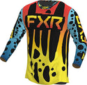 FXR Podium Youth MX Offroad Jersey Dart Frog