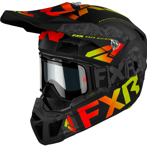 FXR Clutch Cold Stop QRS Electric Helmet