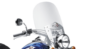 Kawasaki Vulcan 900 Classic Motorcycle Tall Windshield Kit