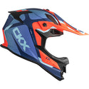 CKX TX319 Laxer Off Road Helmet - Matte Red/Blue