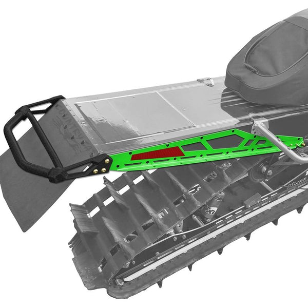 Arctic Cat Pro MTN Rear Bumper - Team Arctic Green - 2012-2018 M XF-HC 141 153