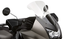 Kawasaki KLR650 Motorcycle Tall Windshield