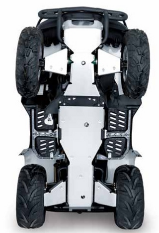 Suzuki KingQuad 750 ATV Skid Plate Set - MotorsportsGear