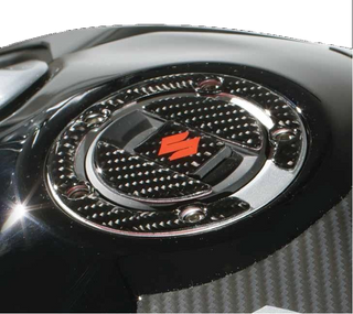 Suzuki V-Strom Adventure Carbon Fuel Cap Decal - MotorsportsGear