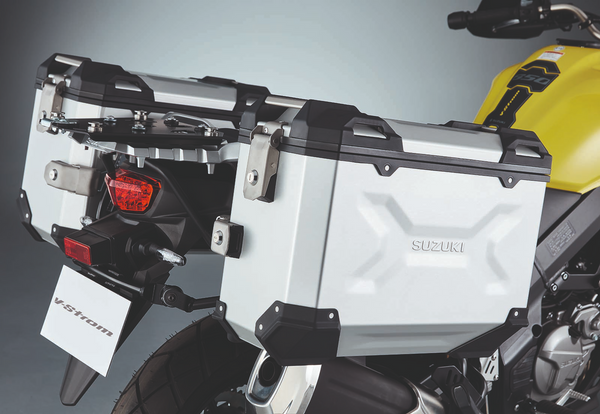 Suzuki V-Strom 650 Adventure Aluminum Luggage Side Case Sets - MotorsportsGear