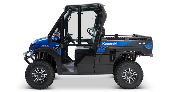 Kawasaki Mule Pro FXR UTV Hard Cab Enclosure Polycarbonate Door Set - MotorsportsGear