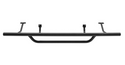 Kawasaki Mule PRO FX & DX Rear Bumper