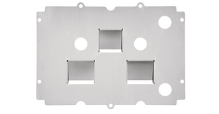 Kawasaki Mule PRO FX & DX Skid Plate - Middle
