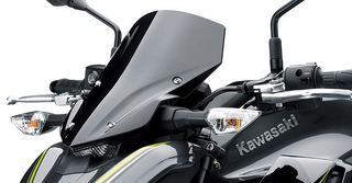 Kawasaki Z900 Motorcycle Smoked Wind Deflector
