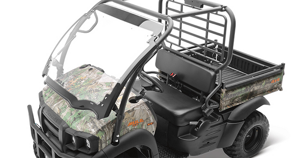 Kawasaki Mule SX UTV KQR Flip Up Polycarbonate Windshield