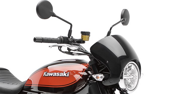 Kawasaki Z900RS Motorcycle Smoked Wind Deflector