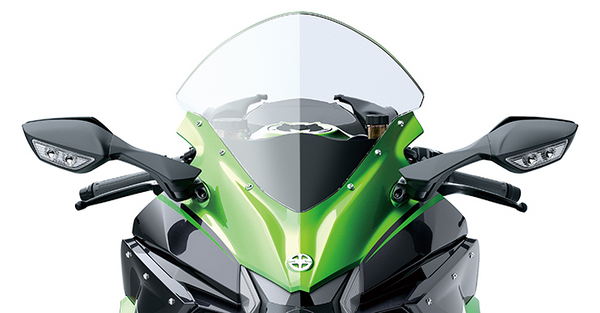 Kawasaki Ninja H2 SX Motorcycle Large Windscreen