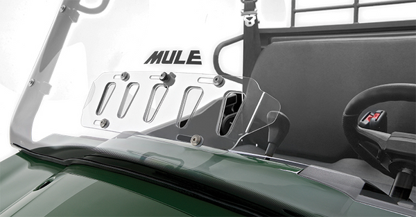 Kawasaki Mule PRO MX UTV KQR Fixed Polycarbonate Windshield