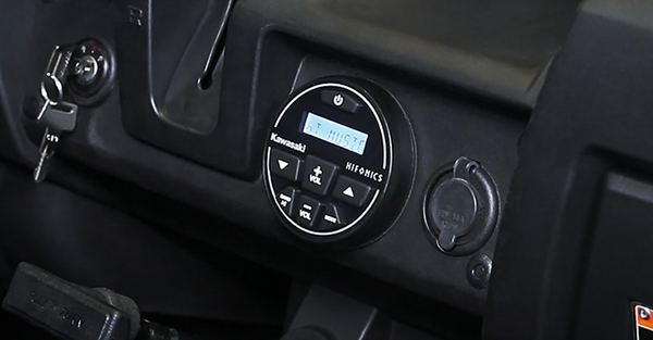 Kawasaki MULE PRO MX UTV Audio System