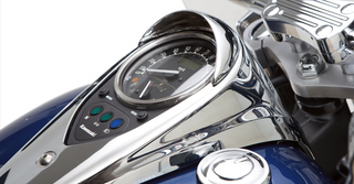 Kawasaki Vulcan 900 Classic/Custom Motorcycle Speedometer Visor