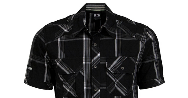 Kawasaki Short Sleeve Button Down Shirt