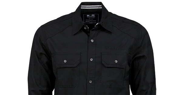 Kawasaki Long Sleeve Button Down Shirt