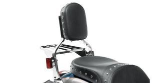 Kawasaki Vulcan 900 Classic Motorcycle Passenger Back Rest Frame