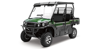Kawasaki Mule PRO FX & DX UTV KQR Fixed Polycarbonate Windshield