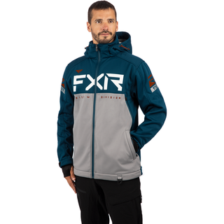 Buy slate-grey FXR Helium Ride Softshell Jacket