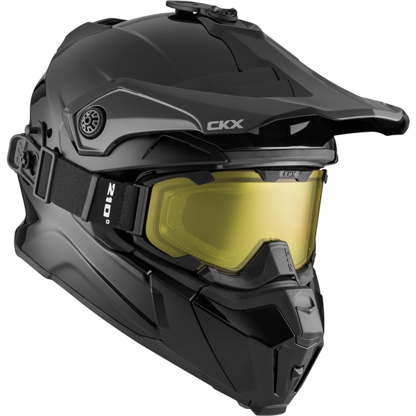 CKX Titan Original Backcountry Helmet With 210° Goggles