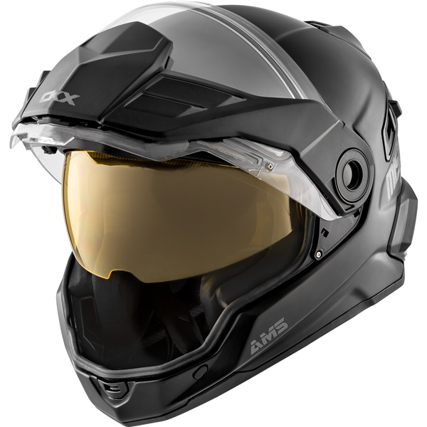 CKX Mission AMS Full Face Electric Double Shield Helmet