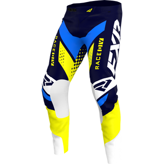 Buy midnight-yellow-white-22 FXR Revo MX Pant