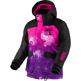 Buy purple-pink-ink-black FXR Children&#39;s Kicker Jacket
