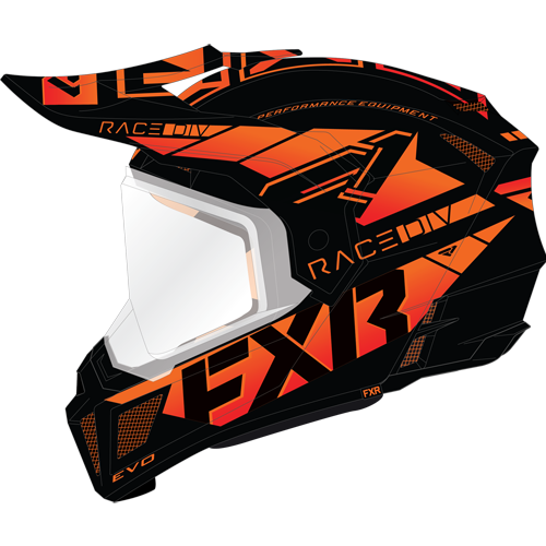 FXR Clutch X Evo Helmet With Electric Shield