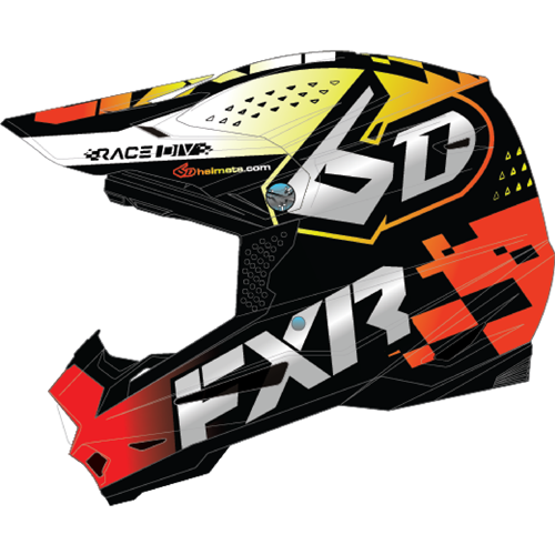 FXR 6D ATR-2 Race Division Helmet