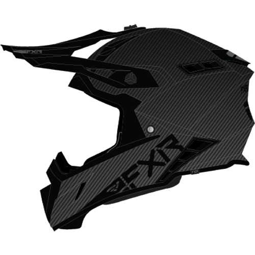 FXR Helium Carbon Helmet With D Ring